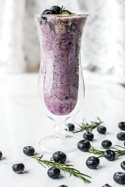 Blueberry Beauty Smoothie Recipe by Victoria Barbara