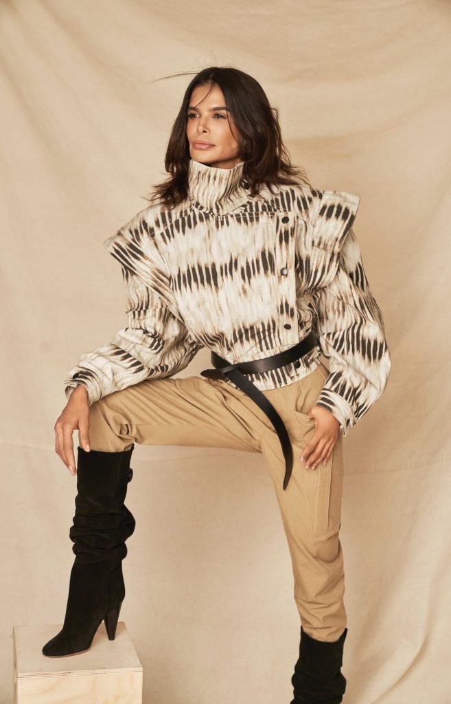 Victoria Barbara Photoshoot wearing Isabel Marant