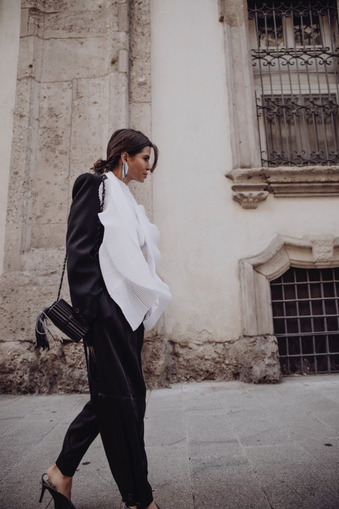 Victoria Barbara Street Style in Givenchy