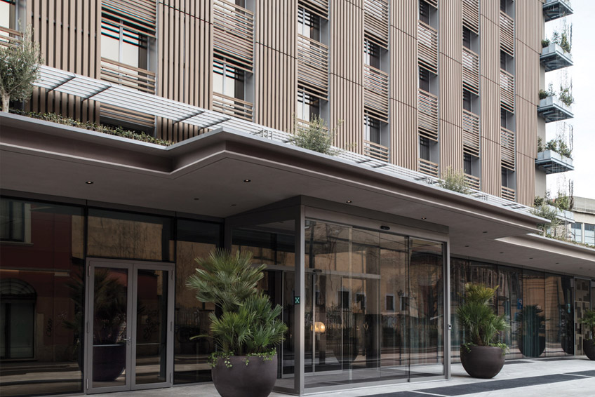 Vui Hotel Milan Exterior