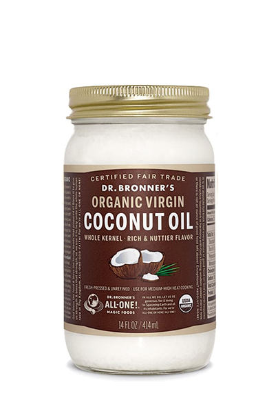 Dr. Bronner's Fair Trade & Organic Whole Kernel Virgin Coconut Oil