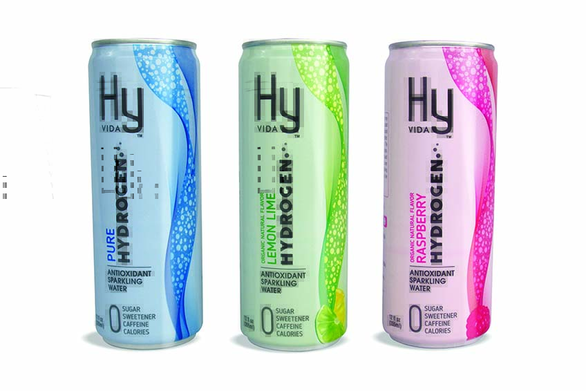 HyVIDA Hydrogen Antioxidant Sparkling Water Beverages
