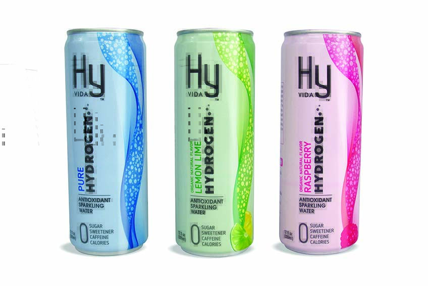 HyVIDA Hydrogen Antioxidant Sparkling Water Beverages
