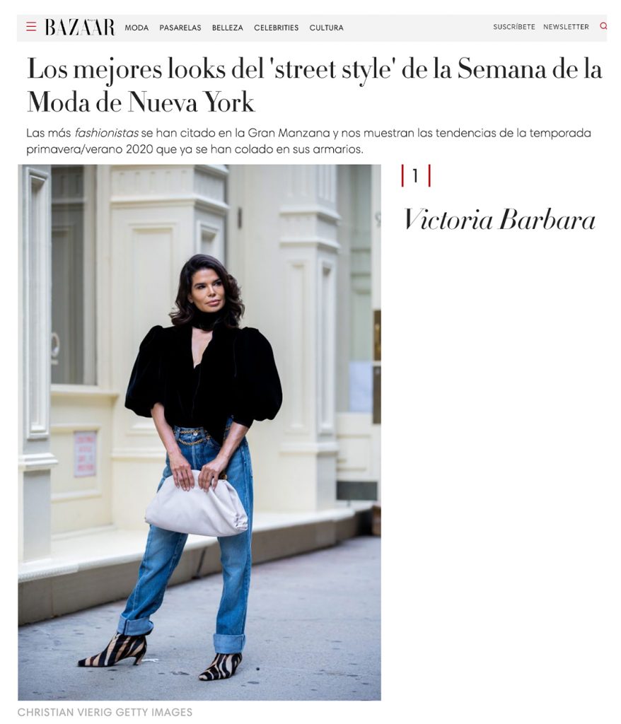 Victoria Barbara featured on Harper's Bazaar España