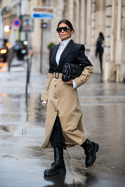 Victoria Barbara Paris Fashion Week 2020 Street Style in Alexander Mcqueen