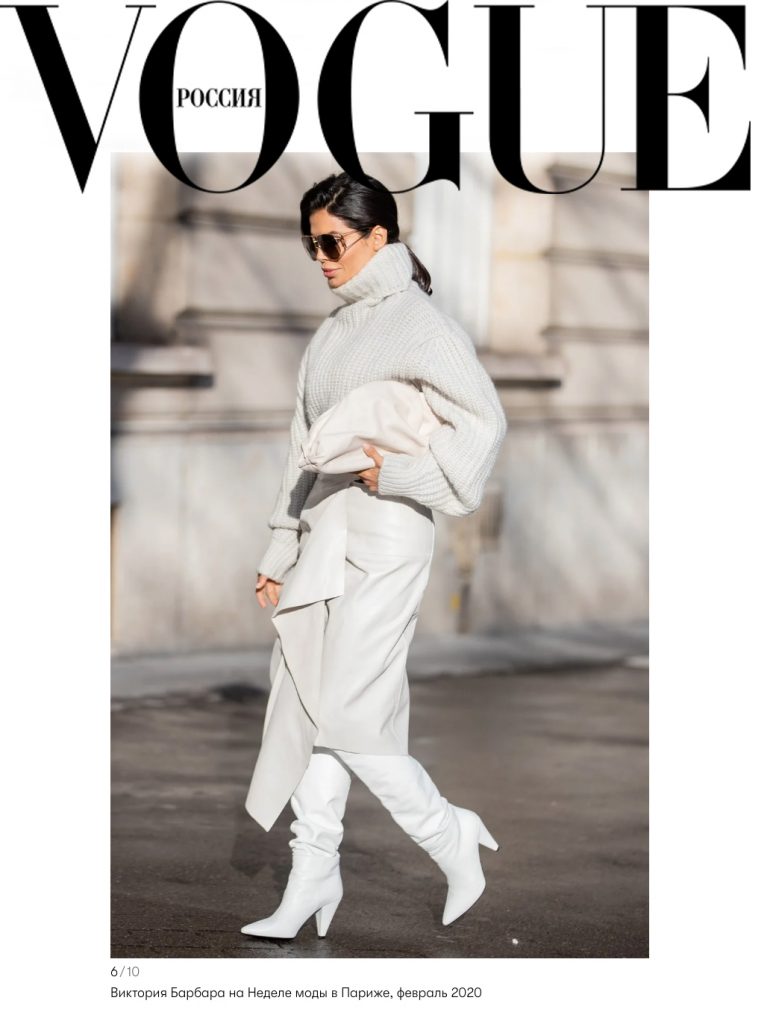 Victoria Barbara featured on Vogue Russia online