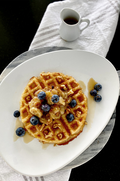 Vegan Waffle Recipe by Victoria Barbara