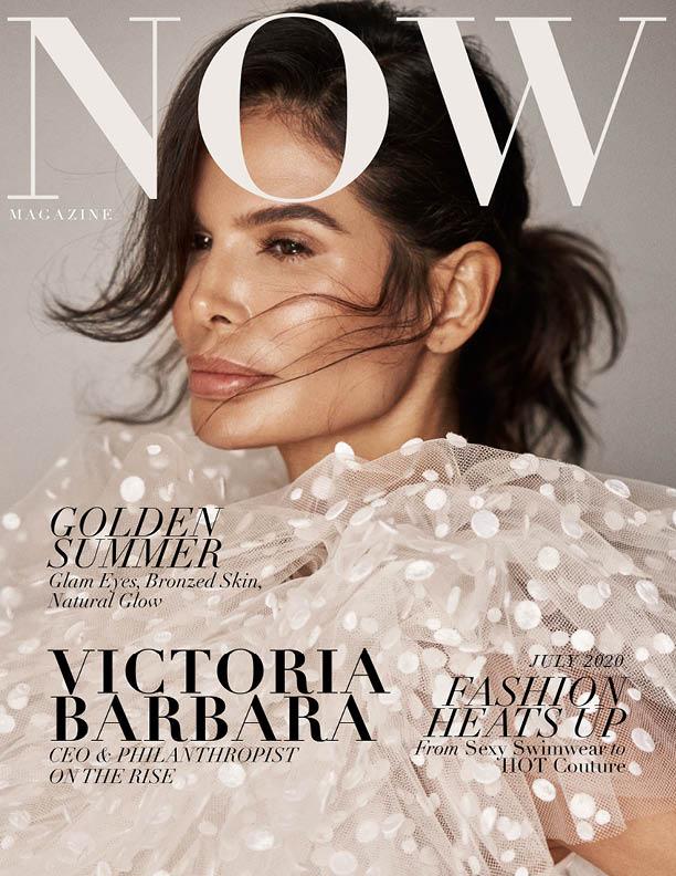 Fashion Influencer Victoria Barbara featured on cover of NOW Magazine LA