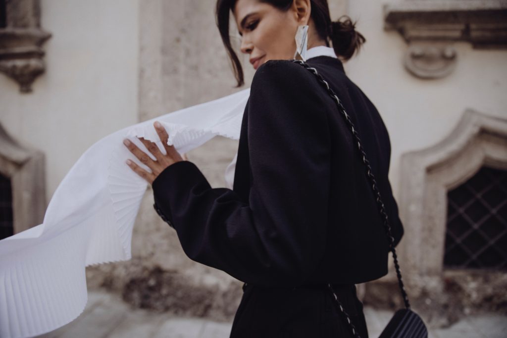 Victoria Barbara Street Style in Givenchy