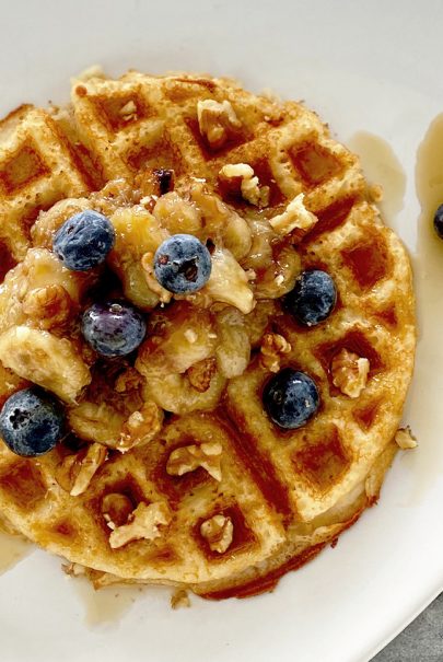 Vegan Waffle Recipe by Victoria Barbara