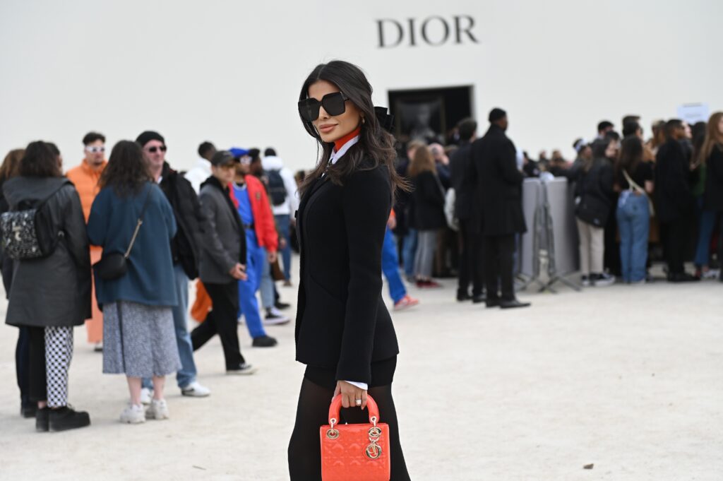 Victoria Barbara at Dior Paris Fashion Week FW22
