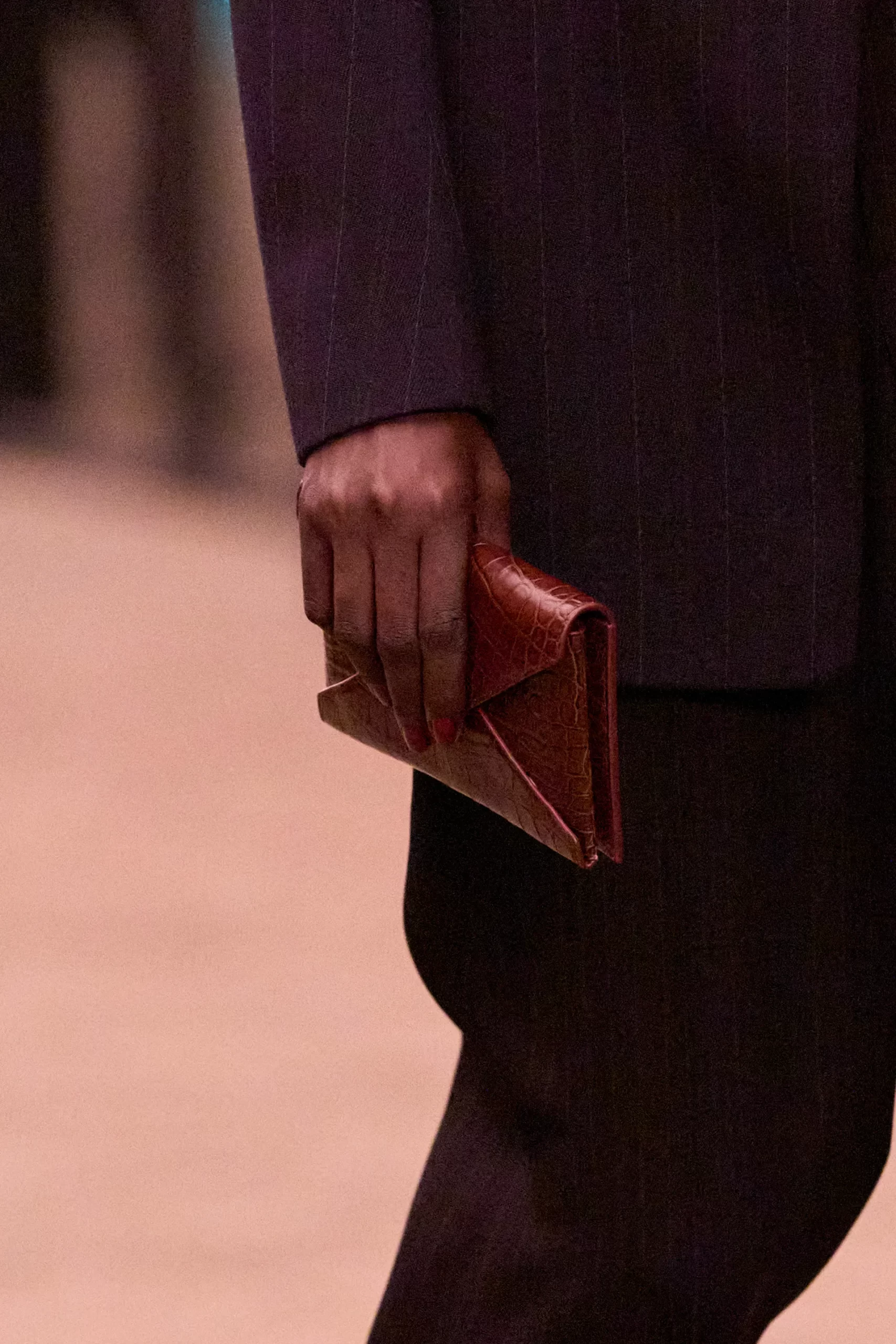 Saint Laurent Fall Winter 2026 accessories crocodile bag polish